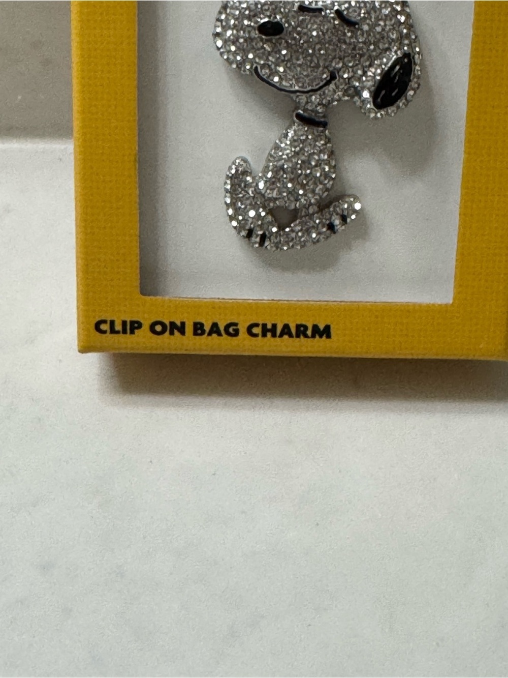Peanuts Snoopy & Woodstock bag Charm - Picture 4 of 4